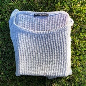 Brandy Melville Light Blue Sweater
